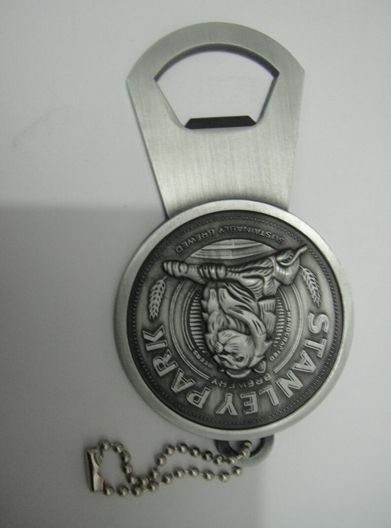 Custom shape Keychain bottle opener