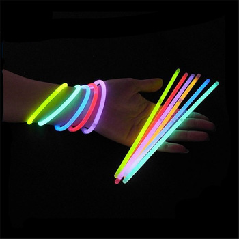 Glow Light Sticks With Connectors For Bracelet