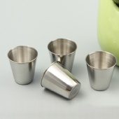 2oz stainless steel shot glass cup