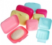 Portable Travel Home Bathroom Soap Dish Holder Container