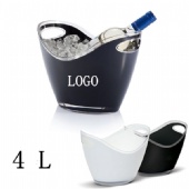 4L Plastic Ice Bucket