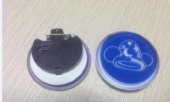 LED Flashing Badge pin