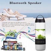 Water Bottle with Wireless Bluetooth Speakers