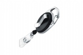 Retractable Badge Holders with Carabiner Reel Clip