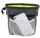 Dog Treat Pouch with Waste Bags Dispenser with Extra Long Waist Belt