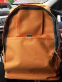 modern vintage-inspired black laptop backpack, school bag outdoor day backpack