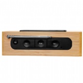Clock FM Auto Scan Radio
