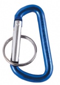 D-Ring Aluminium Carabiner KeyChain