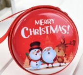 Christmas Coin Purse Gifts Creative Kids Tinplate Wallet