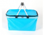 Folding Collapsible Cooler Basket for Family Vacations Parties Outdoor Travel