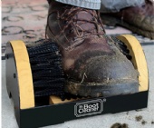 Boot Brush Cleaner Floor Mount Scraper Commercial With Hardware Indoor / Outdoor