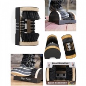 Boot Brush Cleaner Floor Mount Scraper Commercial With Hardware Indoor / Outdoor