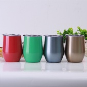 10oz Stainless Steel Wine Tumbler