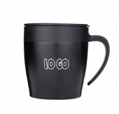 Stainless Steel Coffee Mug with Plastic Handle