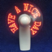 LED Flashing Mini Fan