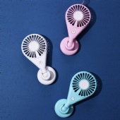 Colorful LED Light 2-Speed USB Mini Desk Fan