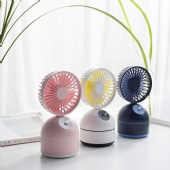 Rechargeable USB Humidifier Mini Fan