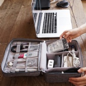 Electronics Accessories USB Cable charger Organizer Bag