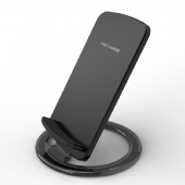 Wireless Fast Charger Cell Phone Round Stand