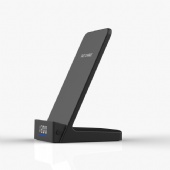 Wireless Fast Charger Stand  Clock