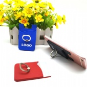 Silicone Cell Phone Wallet with Stand