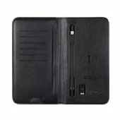 Qi Wireless Smart Travel Wallet with Power Bank
