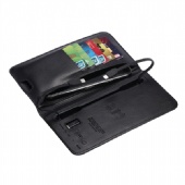 Qi Wireless Smart Travel Wallet with Power Bank
