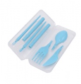 Plastic Collapsible Tableware Set