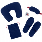 Blindfold Slippers Travel Portable Storage Bag Set Kit