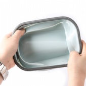 Silicone Foldable Fresh-keeping Retractable Picnic Lunch Box