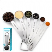 Six-piece Kitchen Seasoning Baking Measuring Spoon