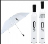 Good quality advertising wine bottle shape umbrella