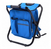 Portable Camping Stool Folding Cooler Backpack Chair