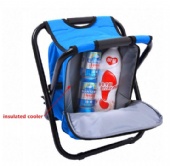Portable Camping Stool Folding Cooler Backpack Chair