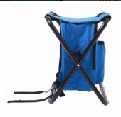 Portable Camping Stool Folding Cooler Backpack Chair