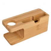 Bamboo Holder  for Apple watch &i phone