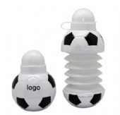 Collapsible Soccer Water Bottle