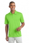 100% polyester moisture wicking polo shirt