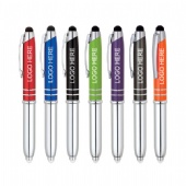 3 in 1 Stylus and Light Ballpoint Pen