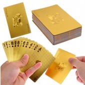 24K Gold Foil Plated Playing Cards Poker