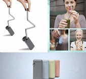 Folding Reusable Collapsible Straw