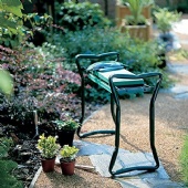 Garden Kneeler and Seat with 2 Bonus Tool Pouches