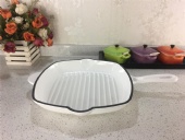 Cast Iron Enamel Pan
