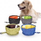 Collapsible Dog Bowl Foldable Outdoor Pet Food Water Bowl