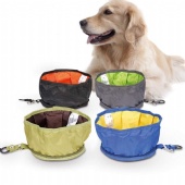 Collapsible Dog Bowl Foldable Outdoor Pet Food Water Bowl