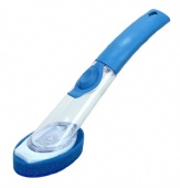 Kitchen Soap Dispensing Sink  Sponge Brush