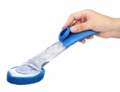 Kitchen Soap Dispensing Sink  Sponge Brush