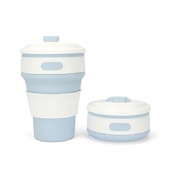 Silicone Collapsible Cup Mug-Leak Proof Coffee Folded Cup