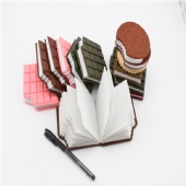 Notebook with chocolate smell