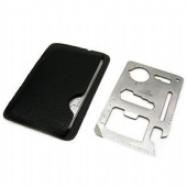 Multitool 11 in 1 Stainless Steel Card Wallet